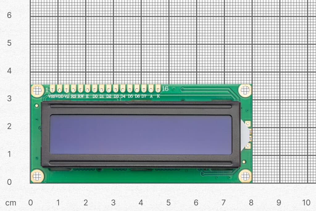 LCD display 16×2 bijelo/plavi