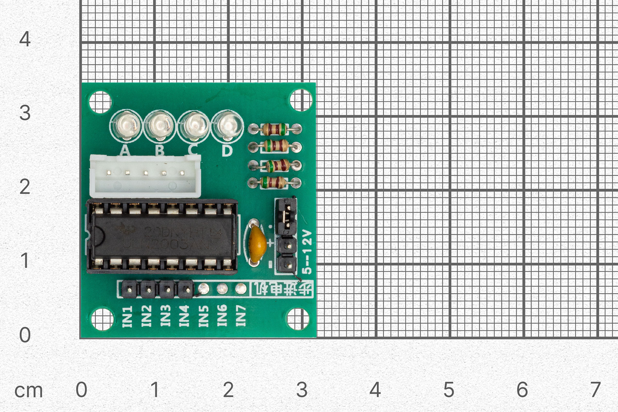 Motor driver ULN2003 + stepper motor-Actuators