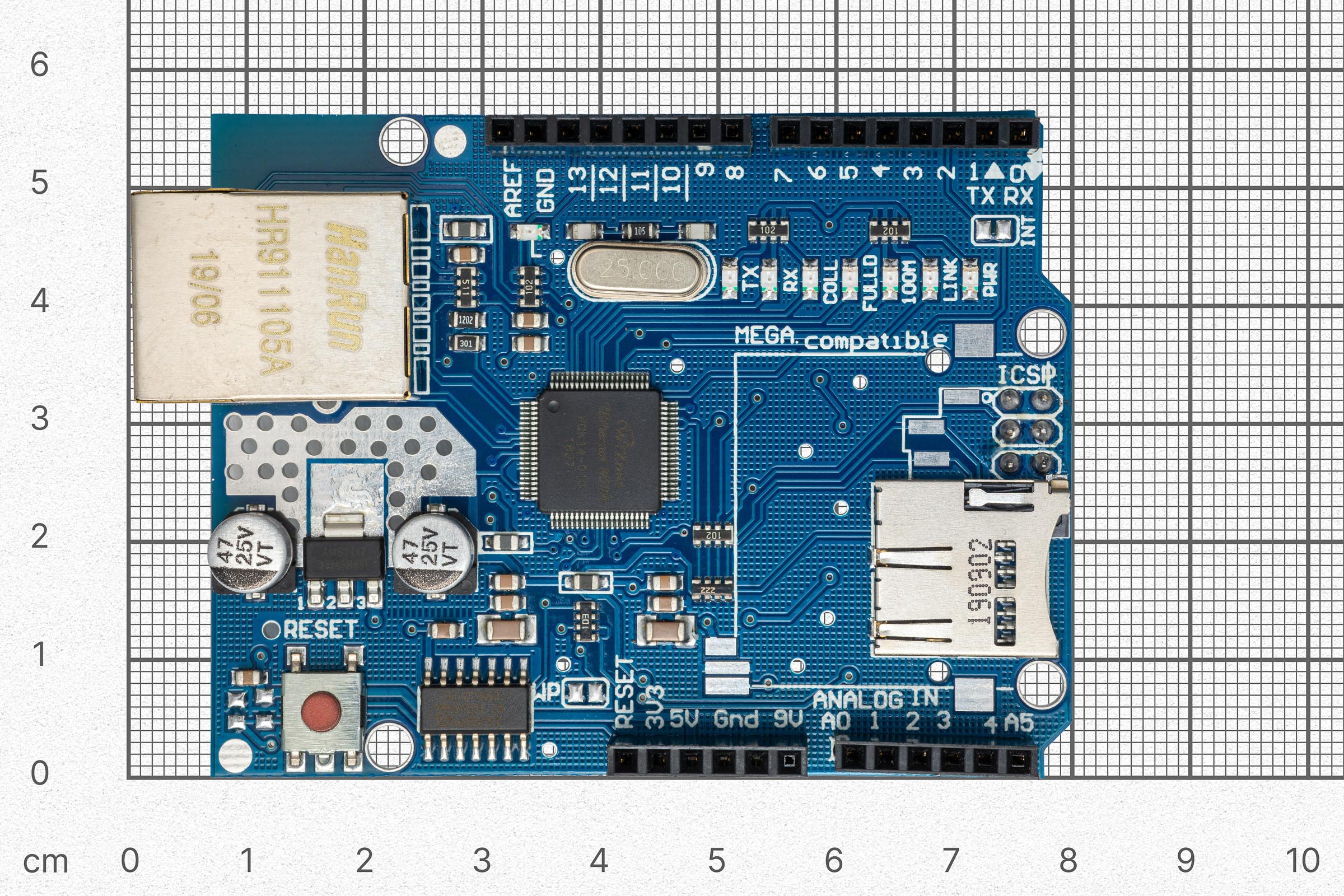 Arduino ethernet shield s W5100-Dasduino & Arduino