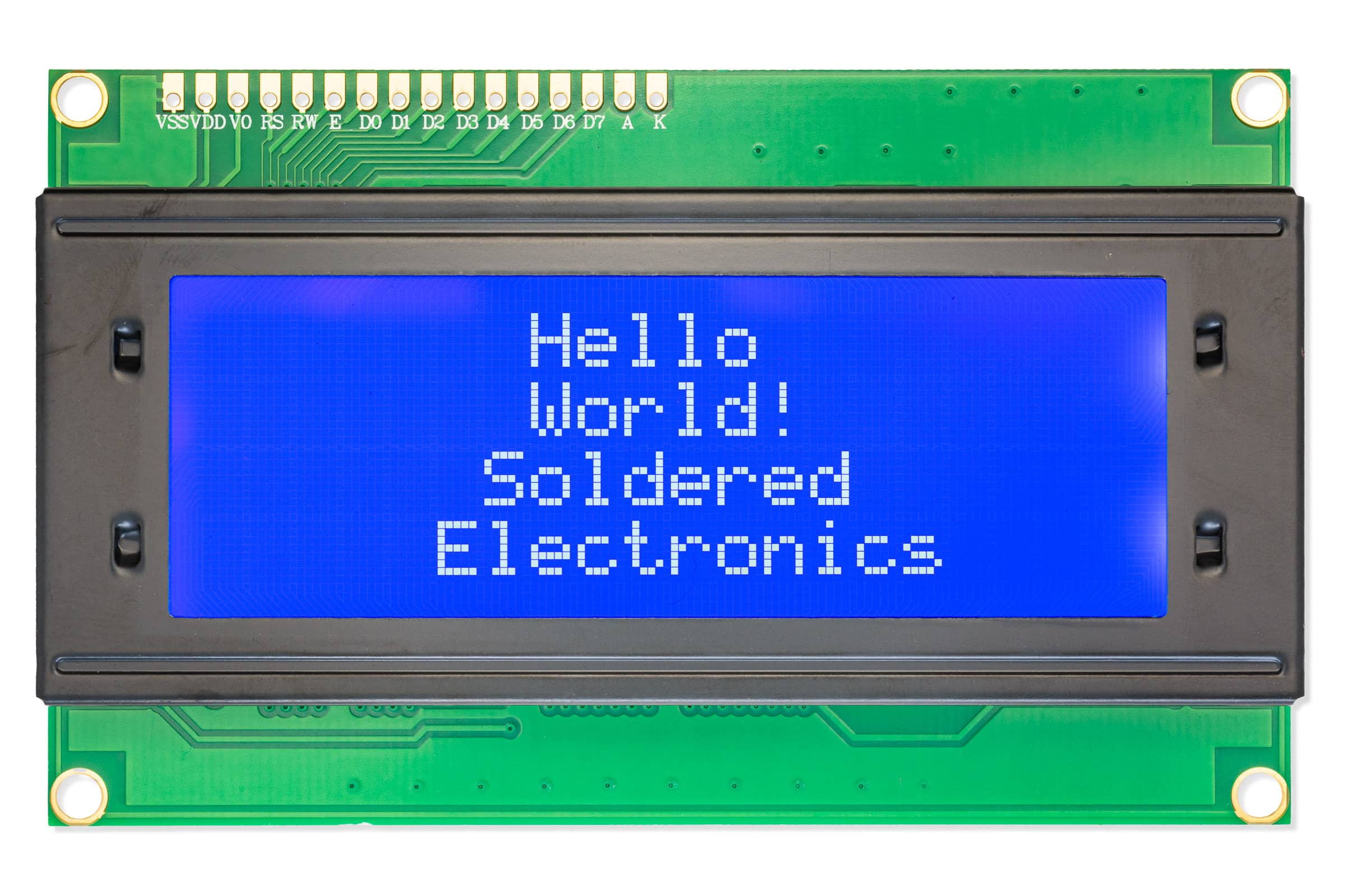 LCD Bildschirm 20x4 plavo/bijeli-Aktuatoren