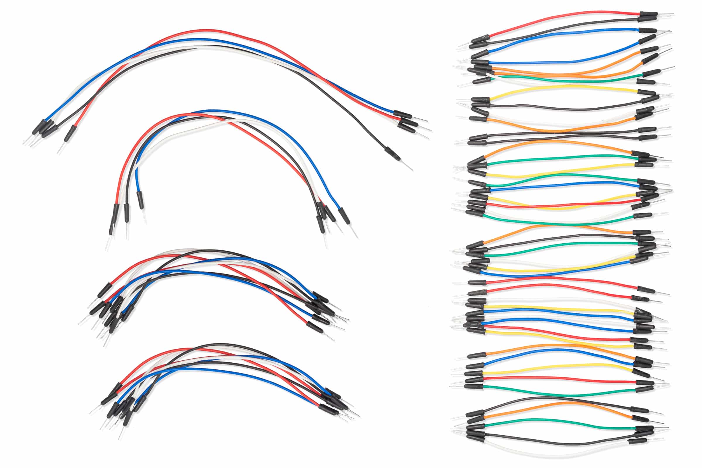 Set of cables for breadboard, 65 pieces-Breadboard cables