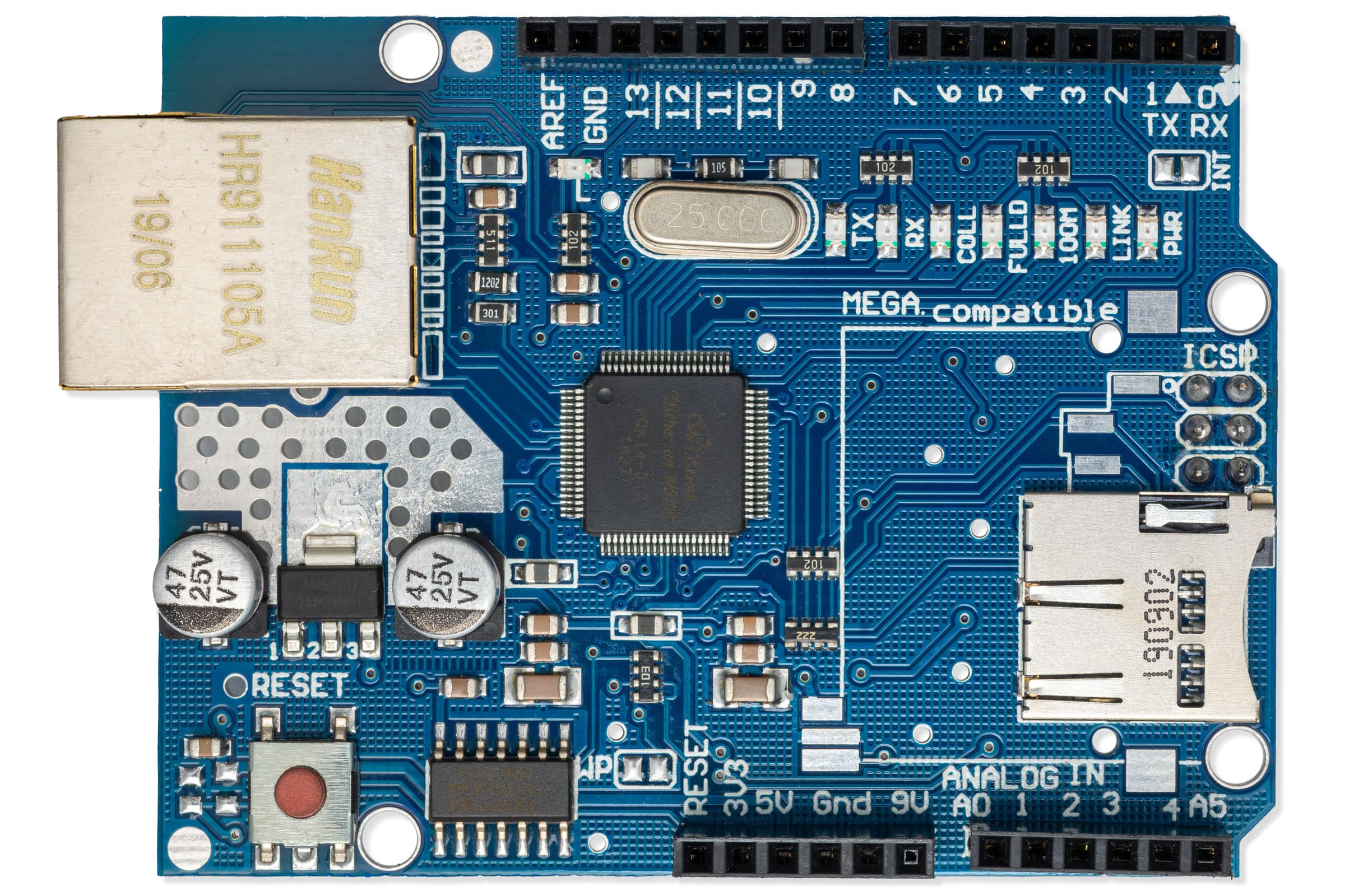 Arduino ethernet shield s W5100-Dasduino & Arduino