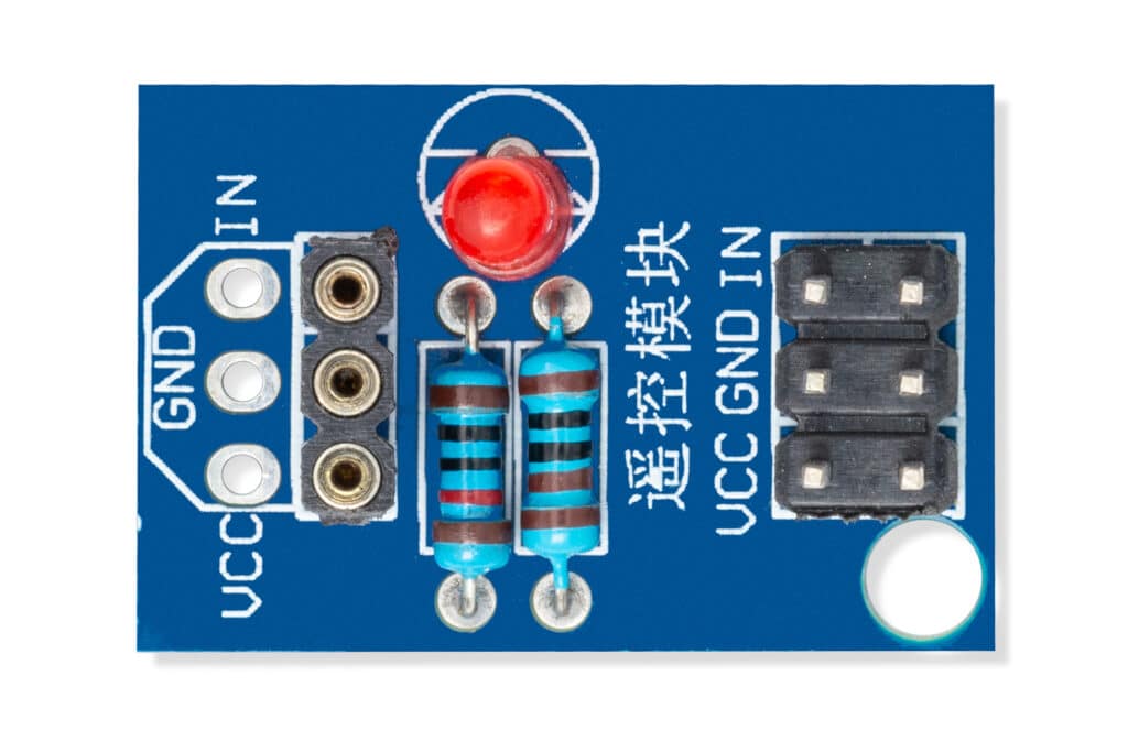 Remote control + IR receiver-Communication