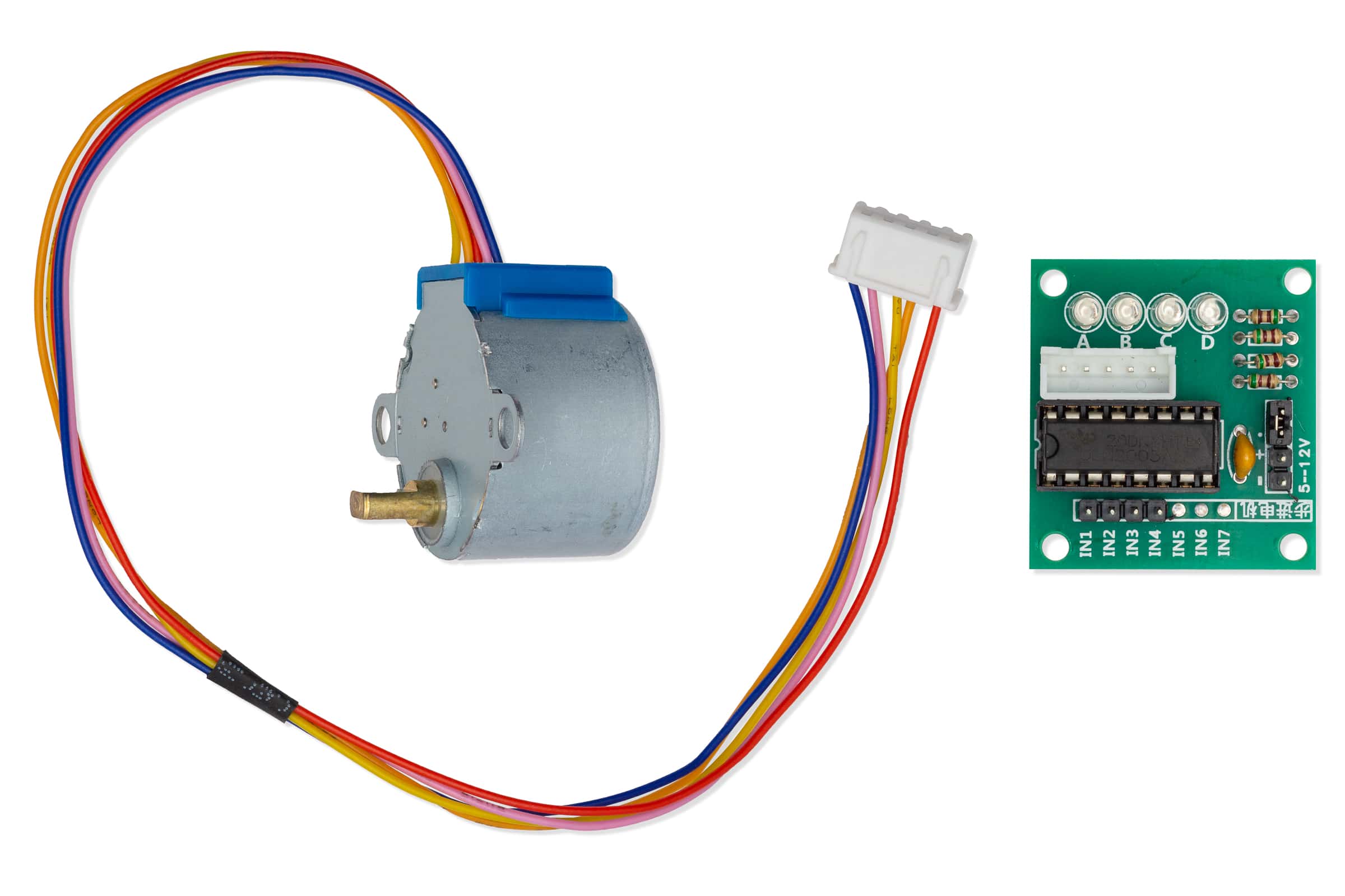 Motor driver ULN2003 + stepper motor-Actuators
