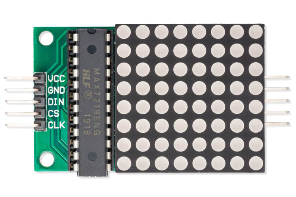 LED matrix 8x8 with MAX7219 driver-Actuators