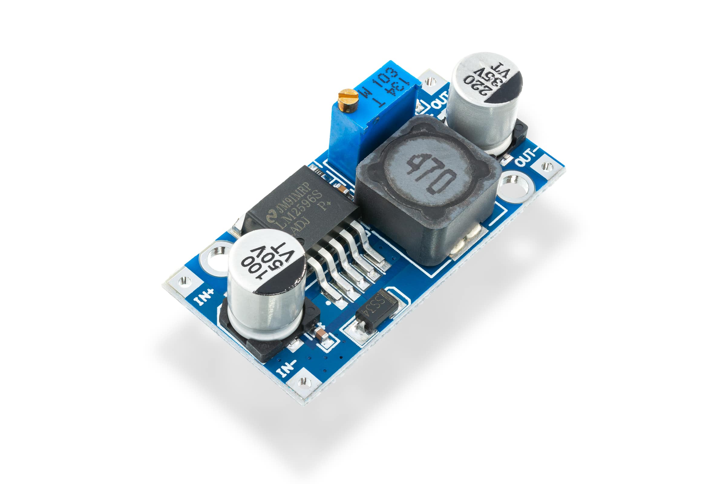Step-down module with LM2596S