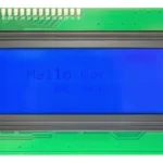 LCD display 20x4 blue/white&nbsp;