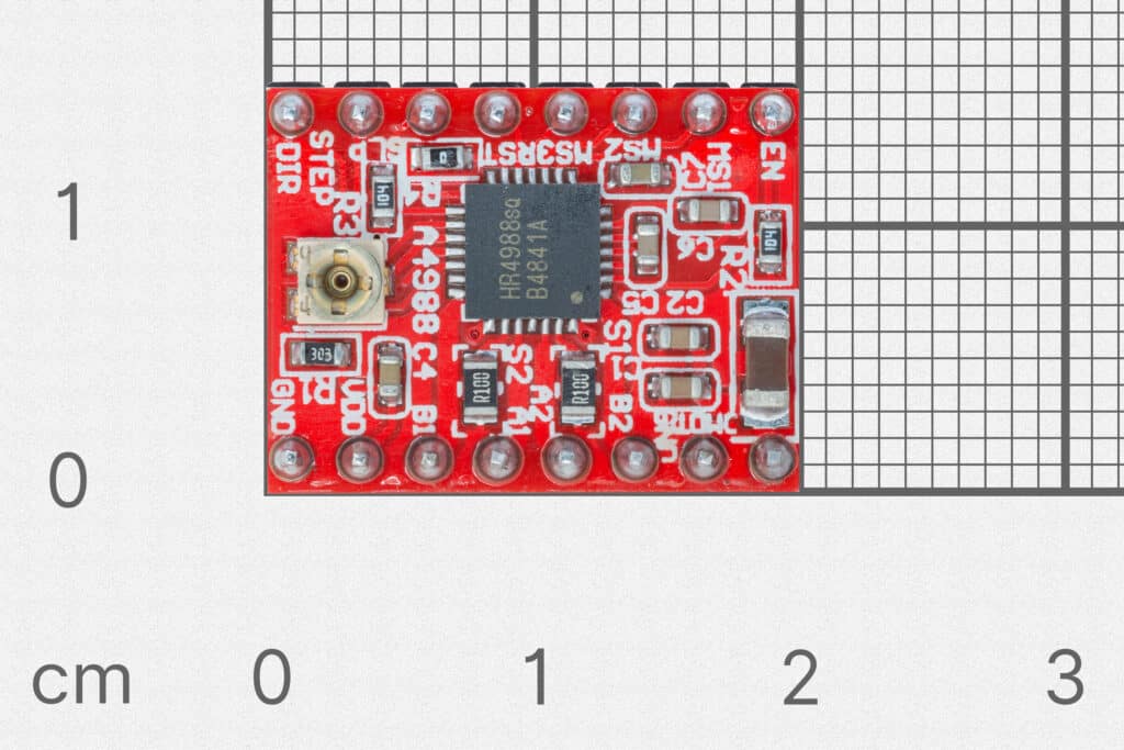 Stepper motor driver A4988-Aktuatori