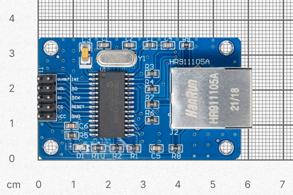 ENC28J60 Ethernet module-Komunikacija