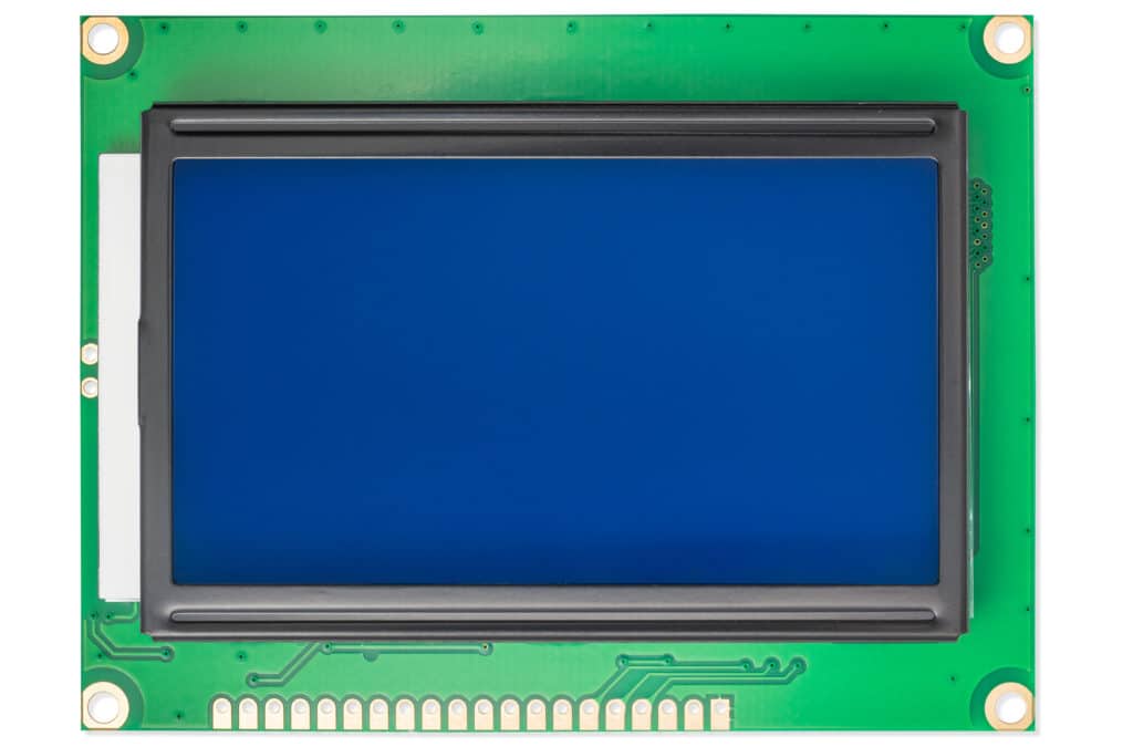 Graphic LCD display 128x64 blue-Aktuatori