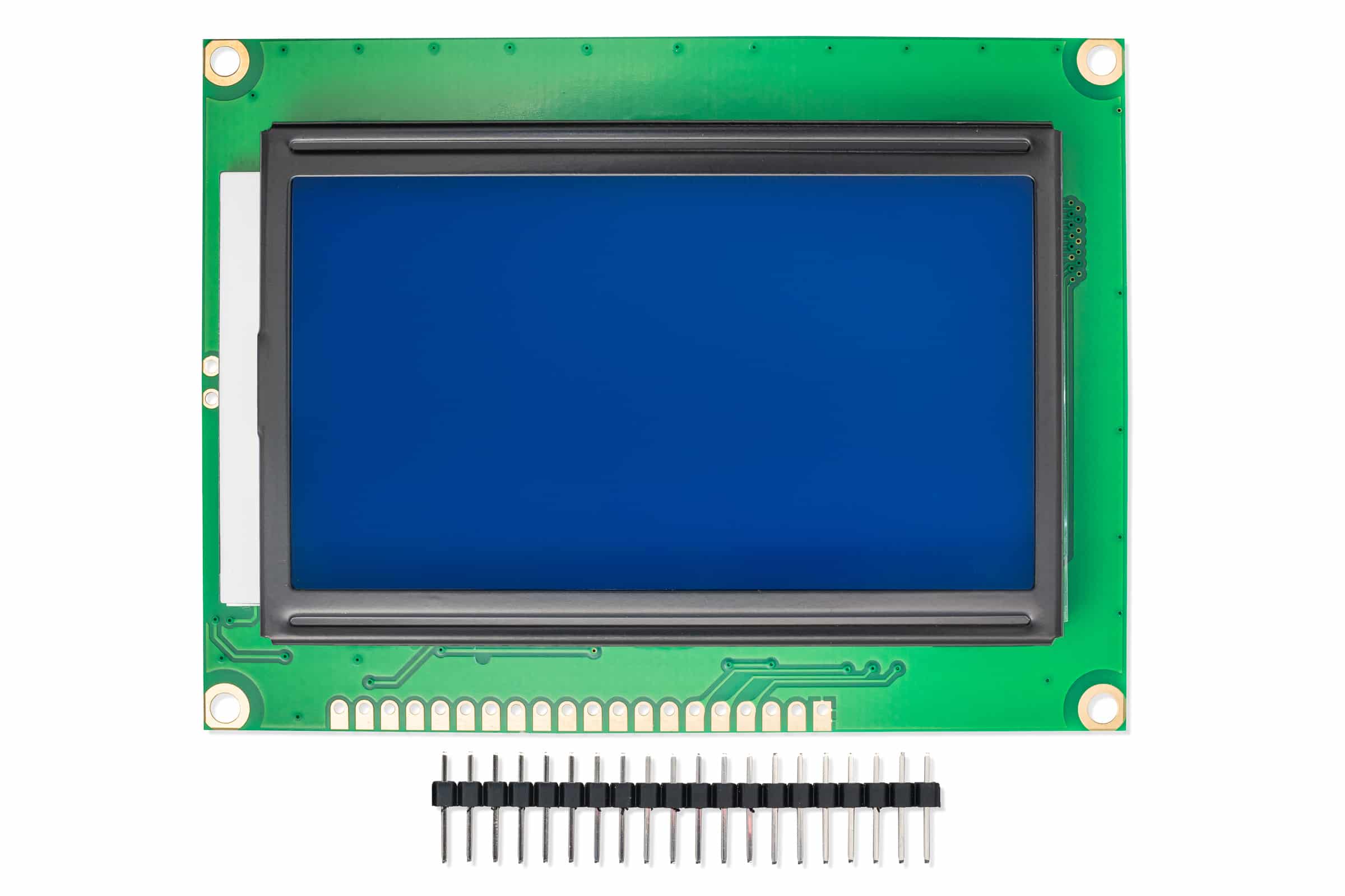 Graphic LCD display 128x64 blue-Actuators