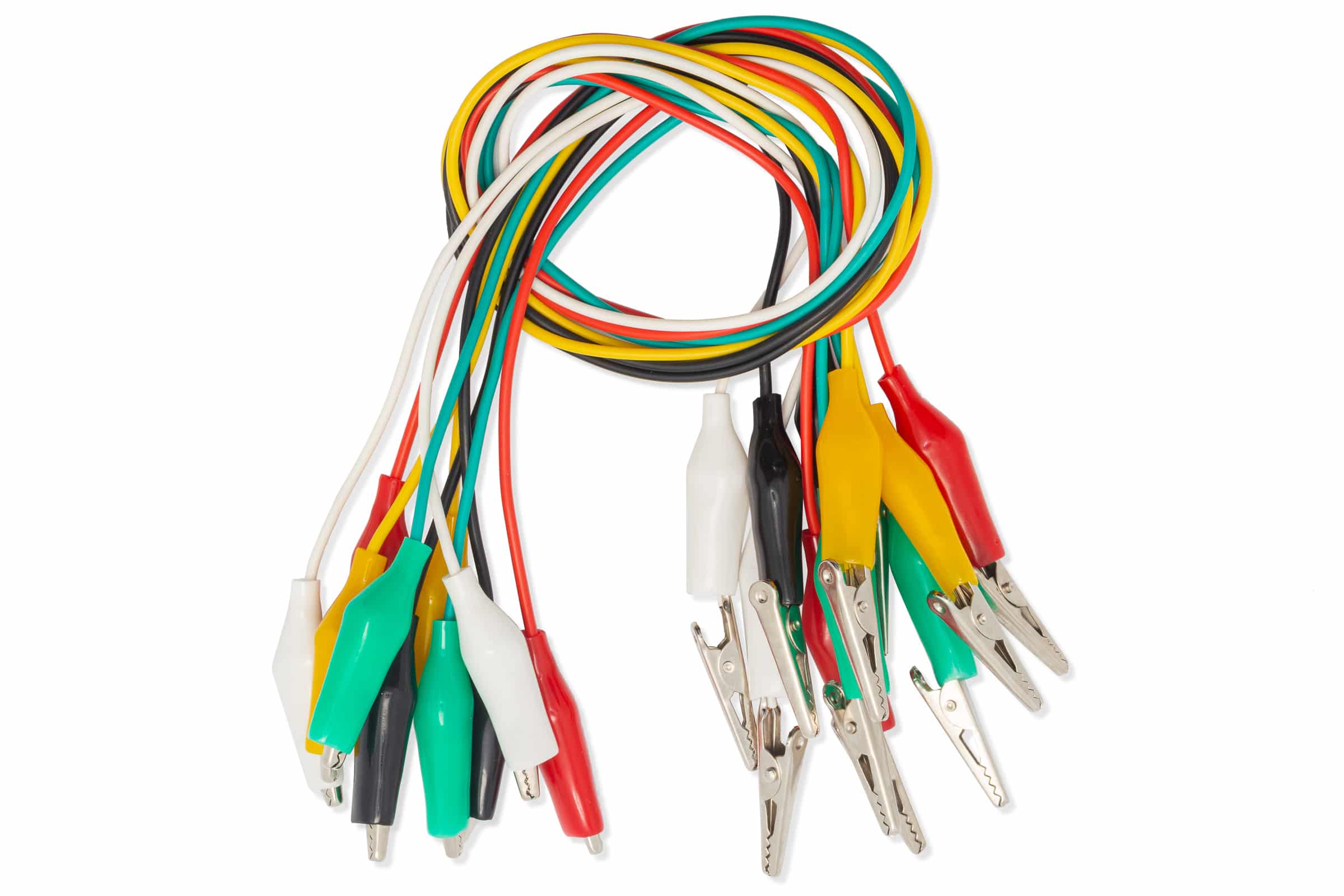 10x cables with aligator clips