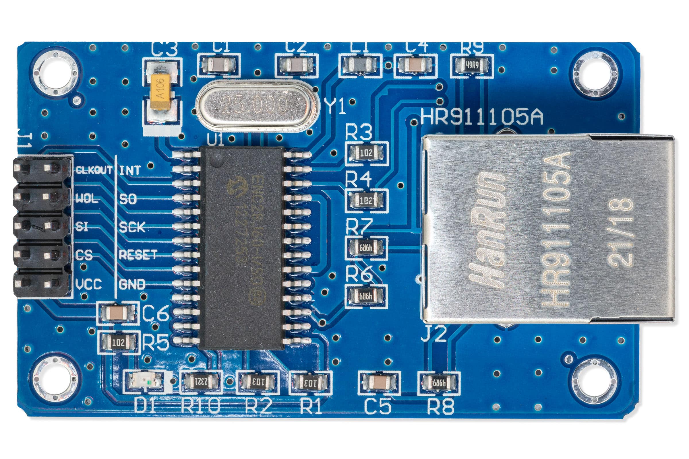 ENC28J60 Ethernet module-Komunikacija
