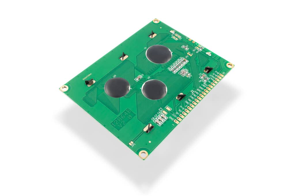 Graphic LCD display 128x64 blue-Actuators