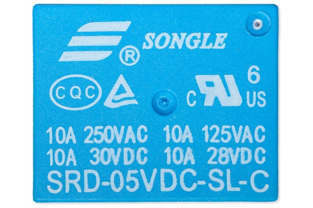 Relay with 5V coil-Actuators