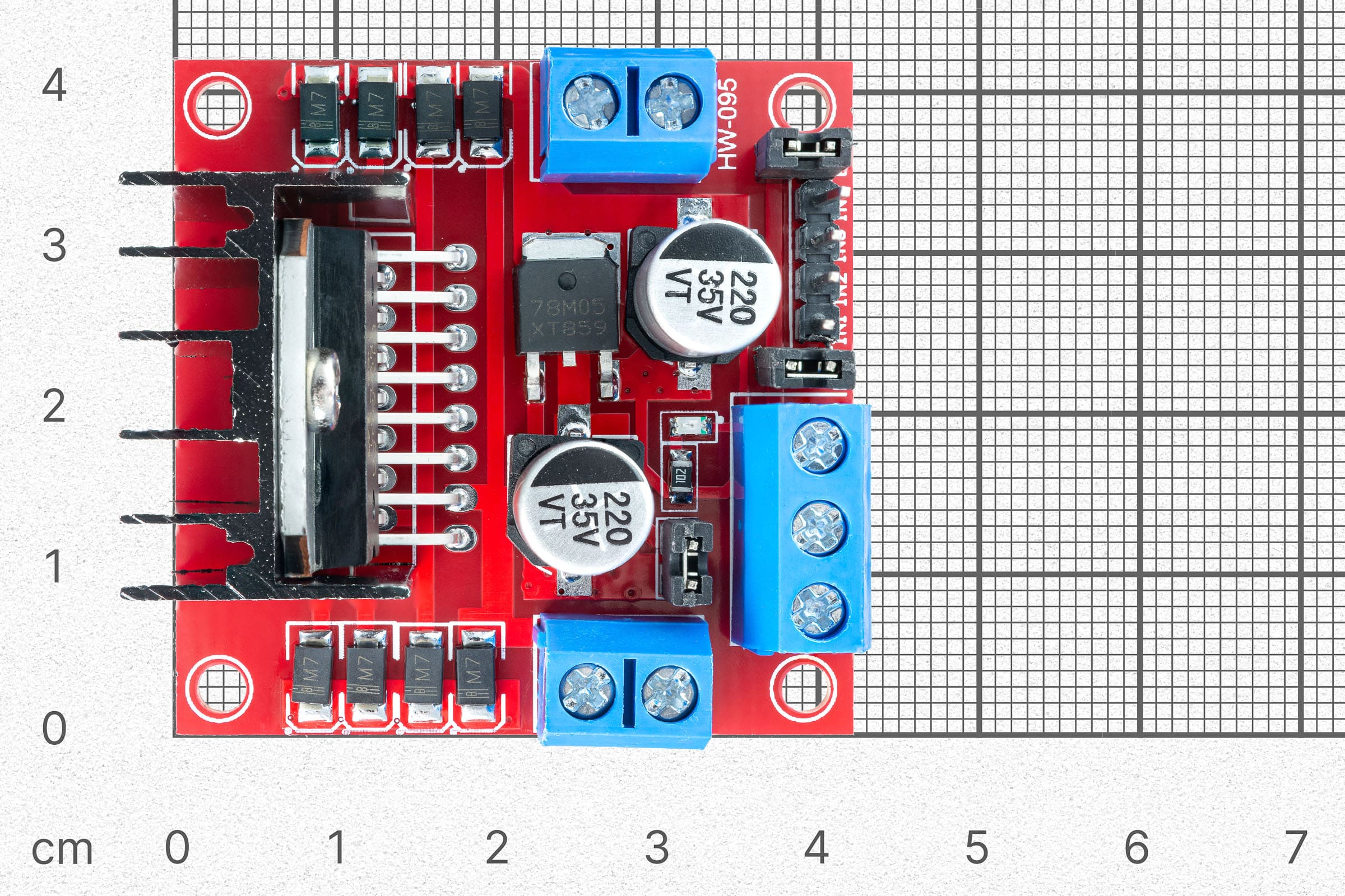 DC Motor Driver Dual H-Bridge L298N-Actuators