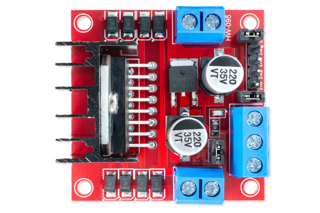 DC Motor Driver Dual H-Bridge L298N-Actuators
