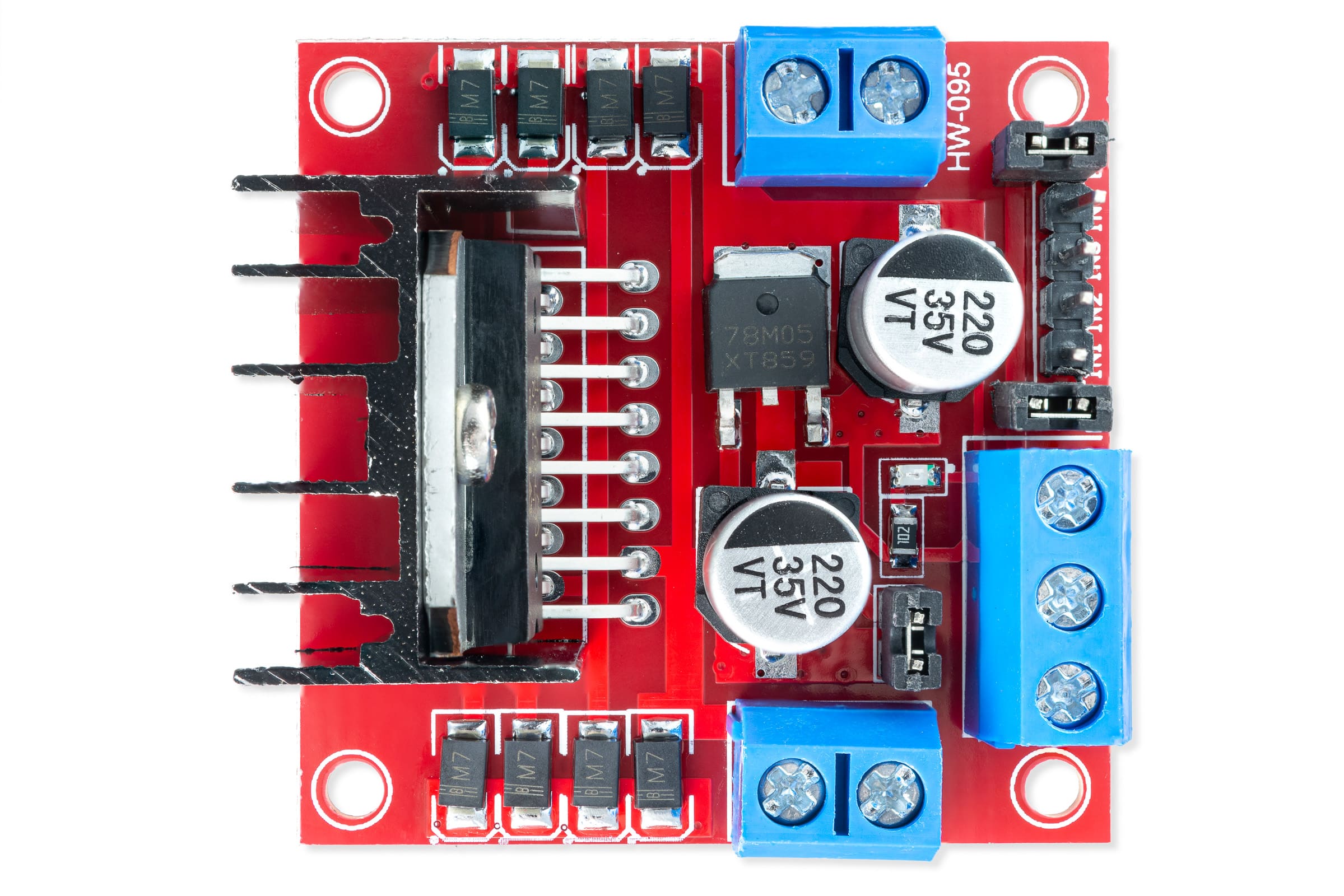 DC Motor Driver Dual H-Bridge L298N-Actuators