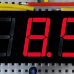 3x LED 7-segment display red, common cathode&nbsp;