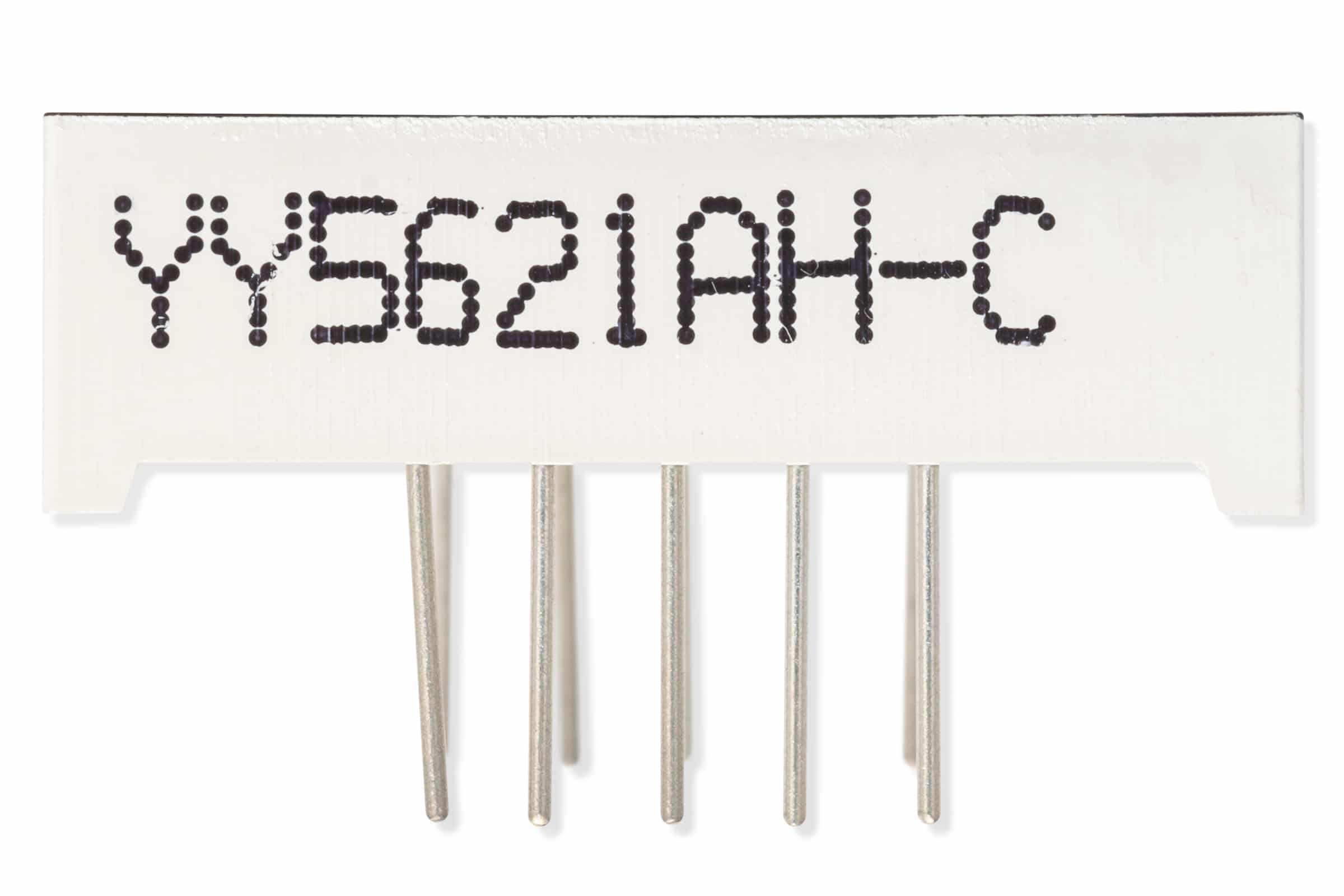2x LED 7-segment display RED, common cathode-7-segment displays