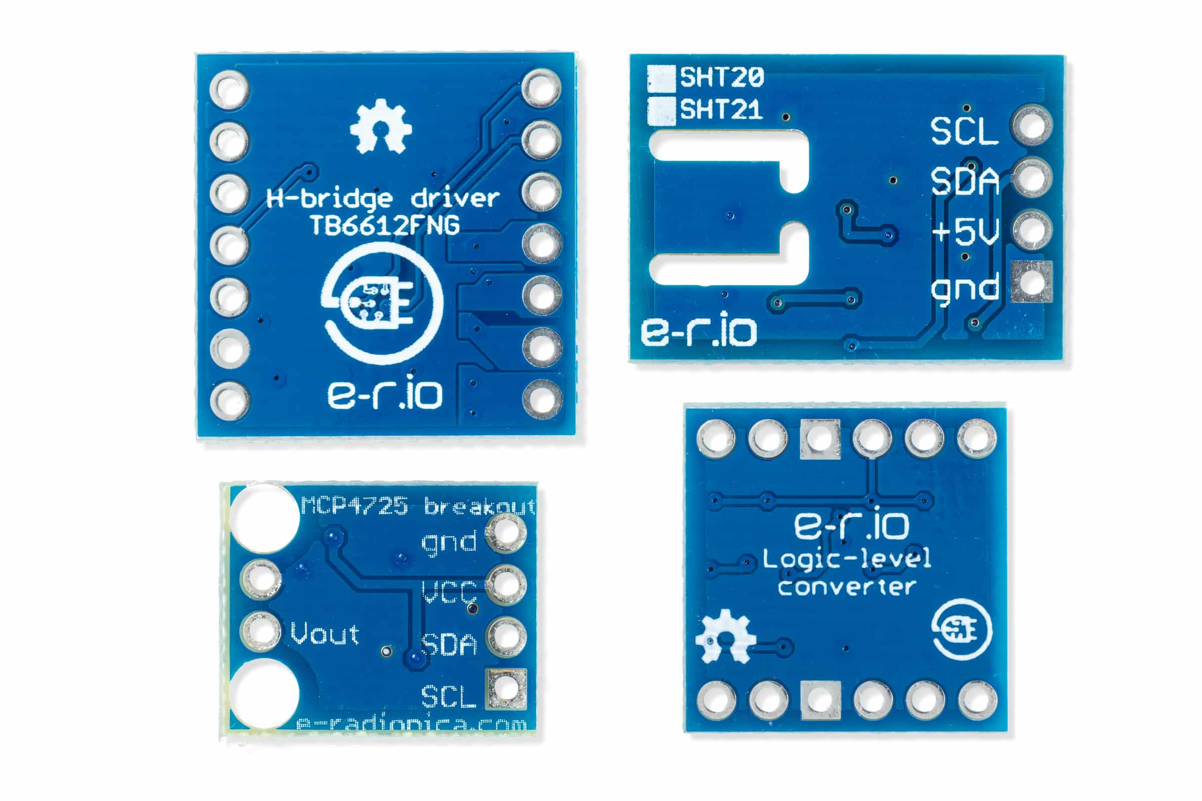 Empty PCBs, 10 pcs-Components