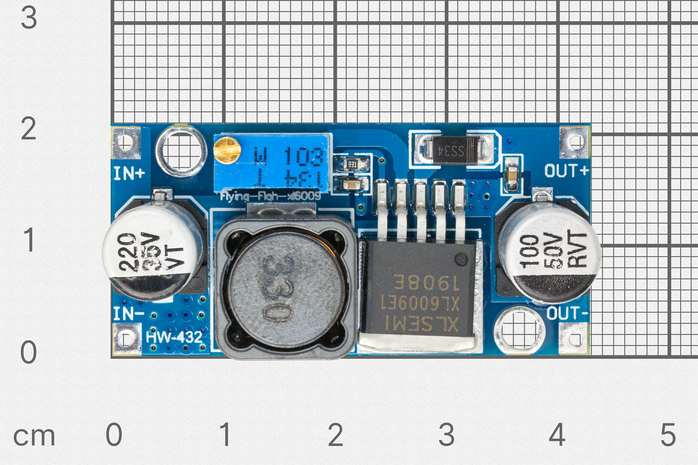 Step-up modue with XL6009