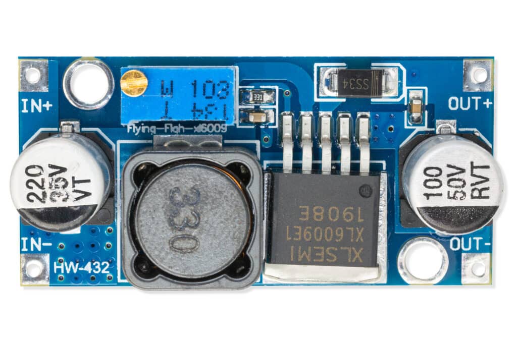 Step-up modue with XL6009