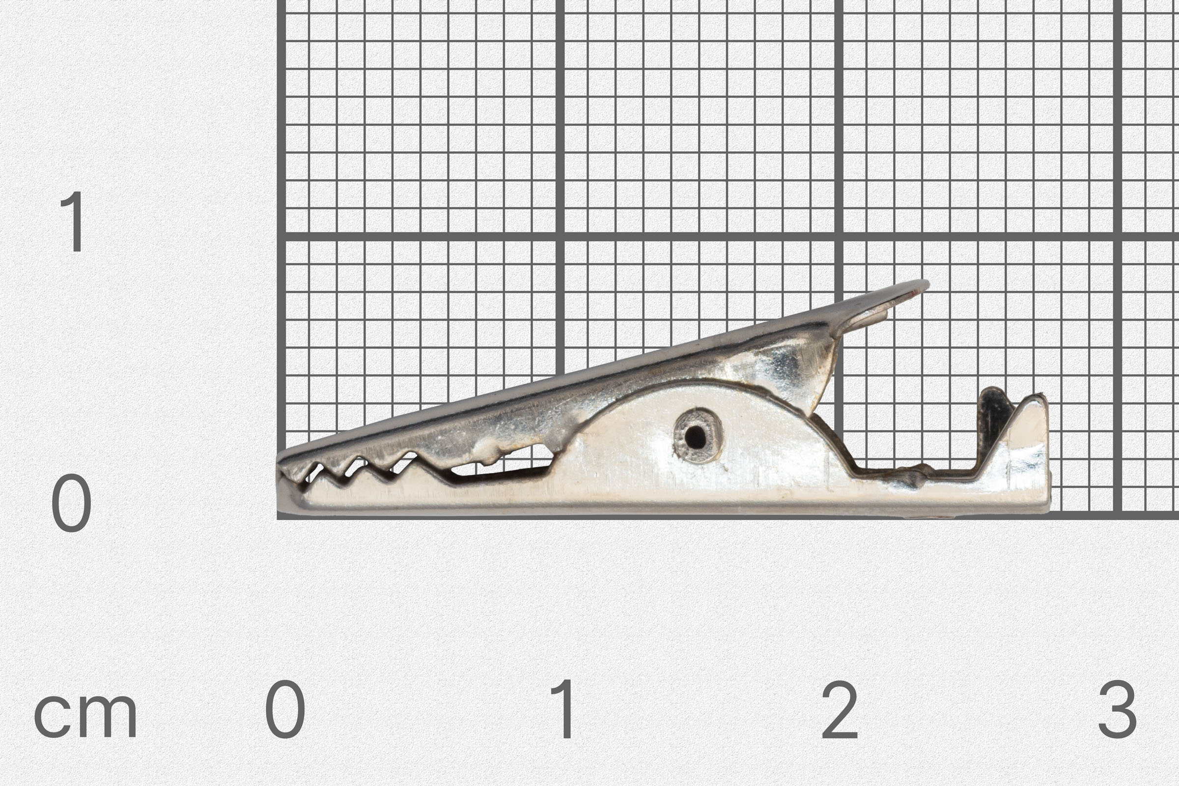 Alligator clips, small, red-Lab connectors