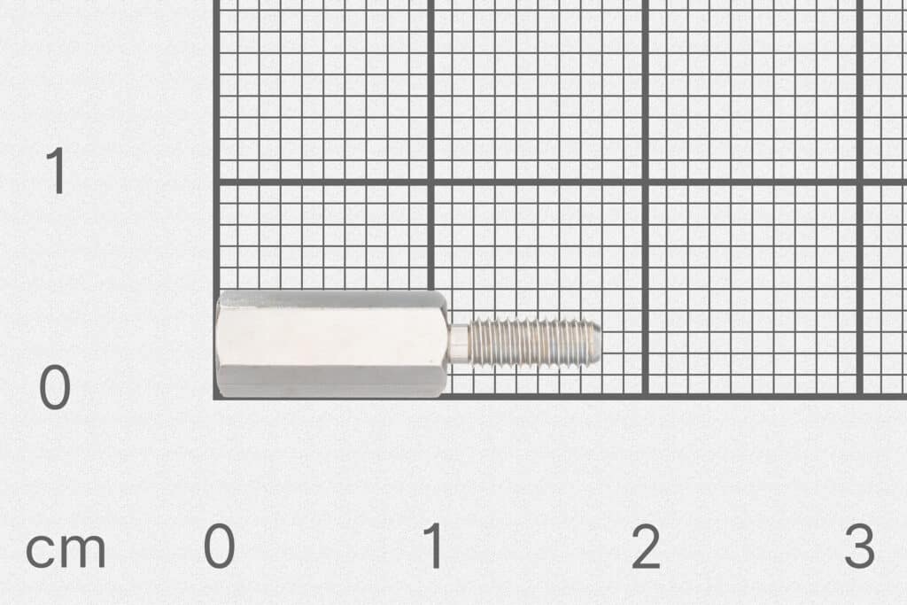Schraube + Abstandhalter M3 12mm HEX-Tools & Lab equipment