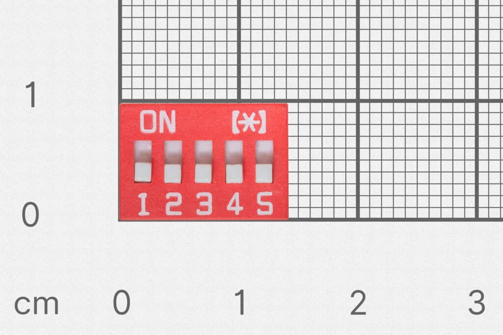 DIP prekidač 5 pozicija