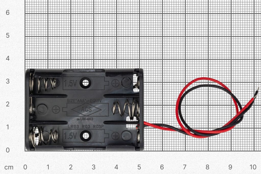 3xAAA battery holder