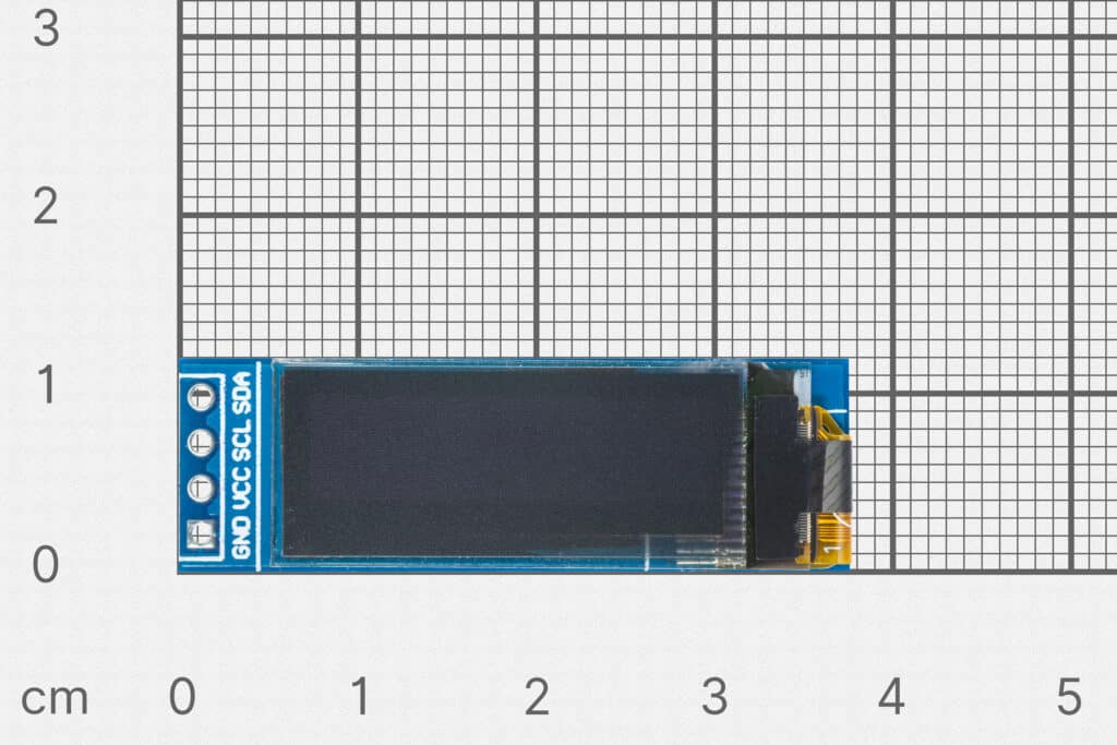 OLED ekran 0.91'' 128x32-Aktuatori