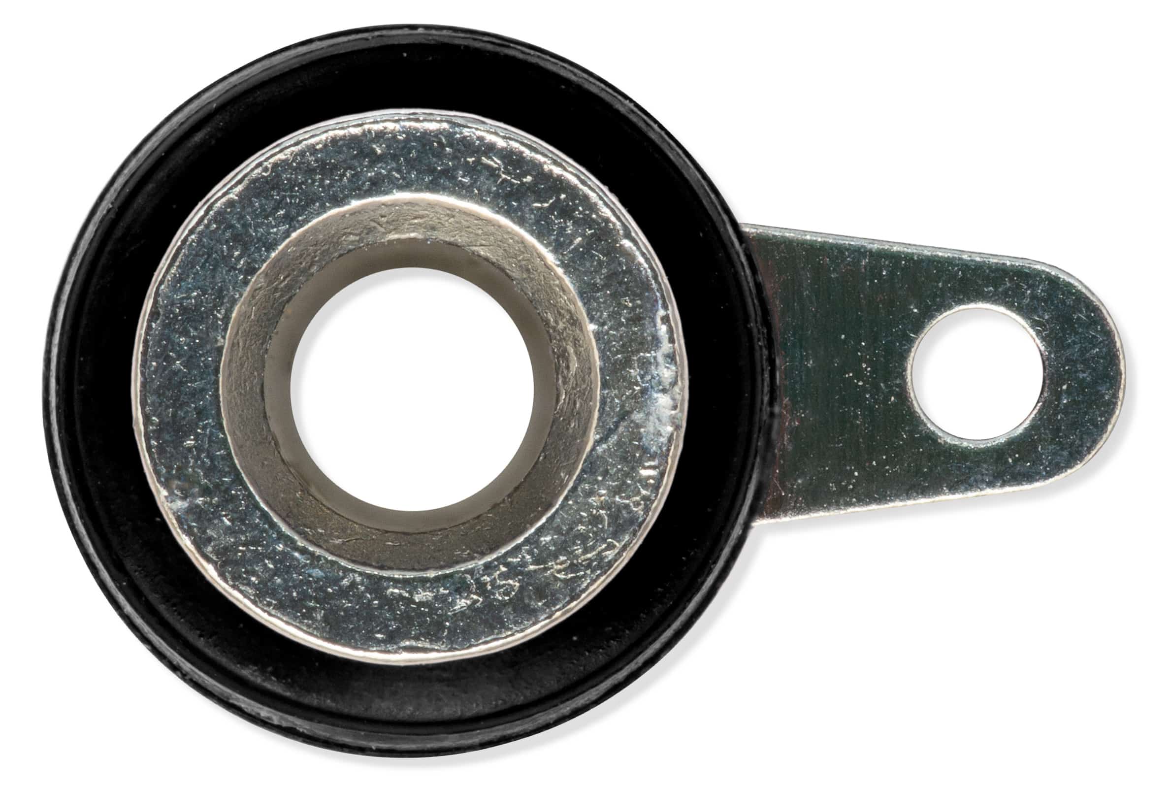 Banana priključak, 4mm, ženski, crni