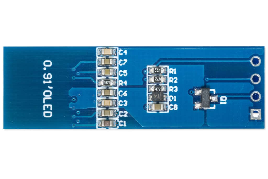 OLED ekran 0.91” 128×32