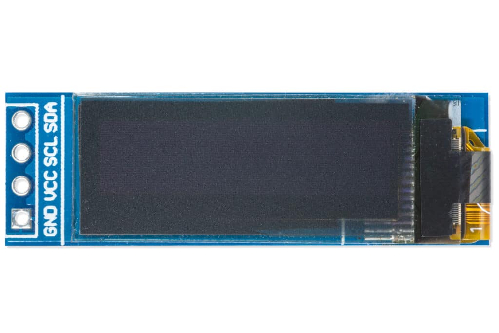 OLED ekran 0.91” 128×32