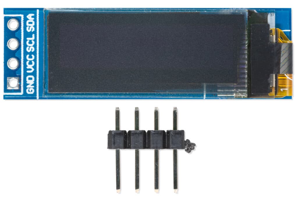 OLED ekran 0.91” 128×32