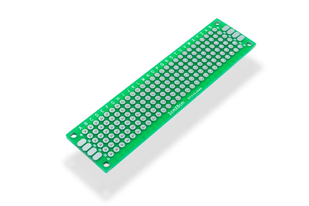 Steckbrett (protoboard) 2x8cm-Lötung