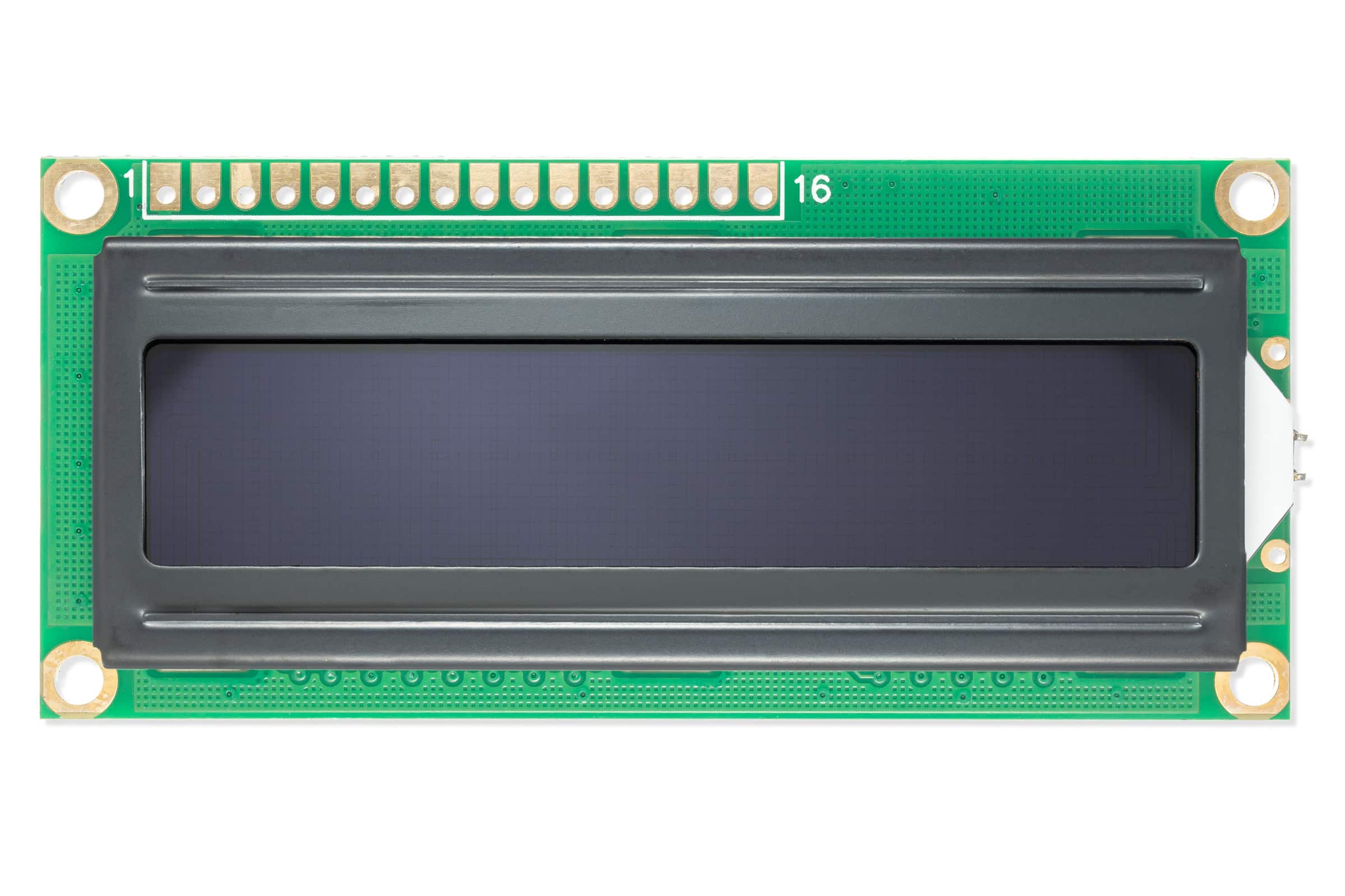 LCD display 16x2 yellow/black-Actuators