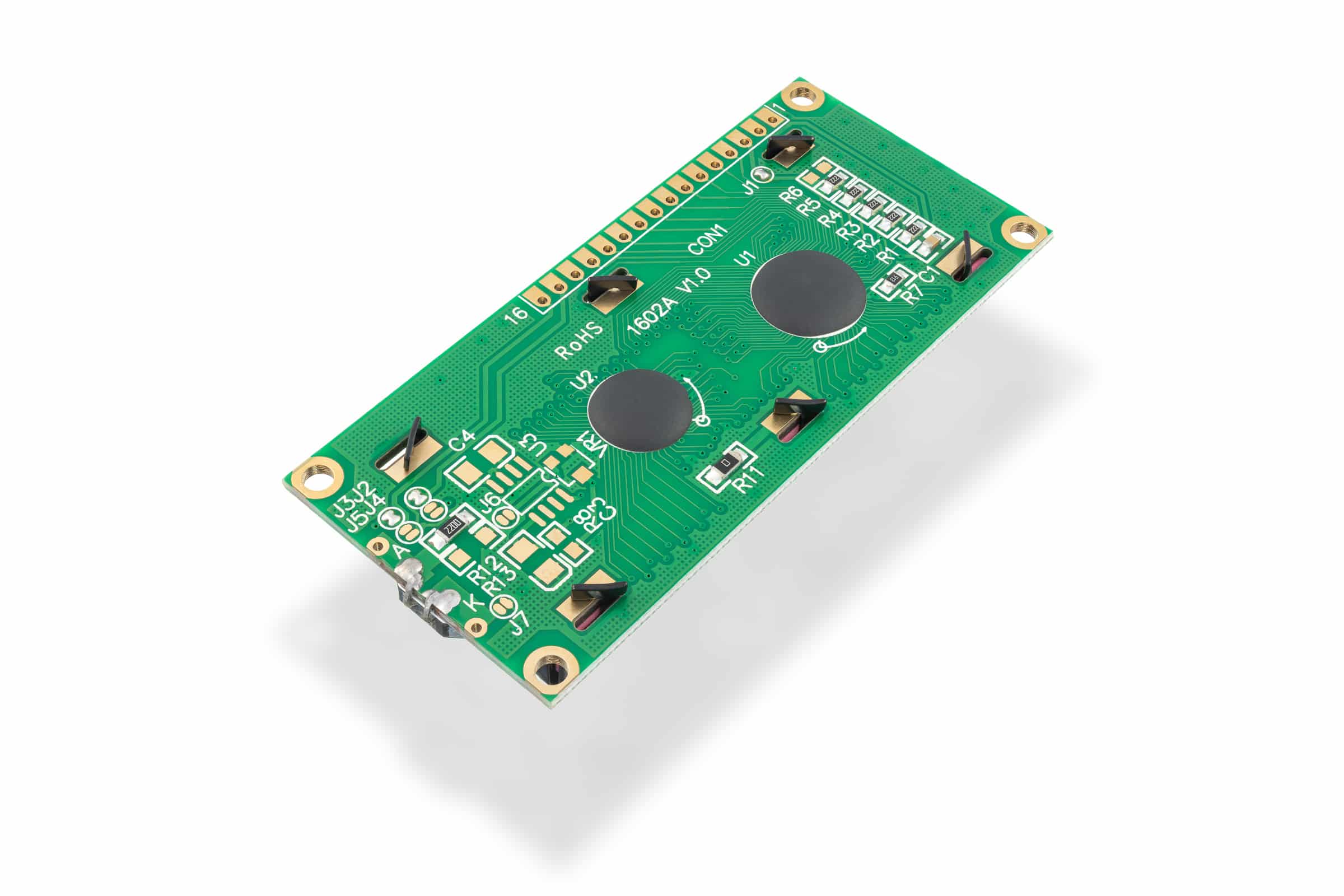 LCD display 16x2 yellow/black-Actuators