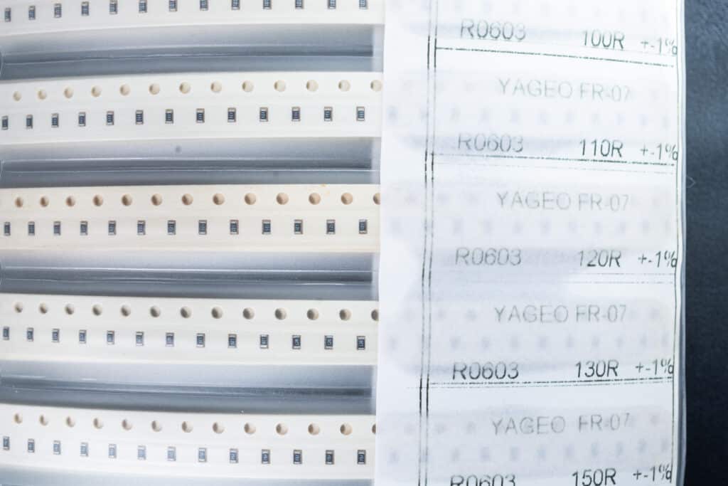 Set 0603 SMD otpornika, 8500 komada-Components