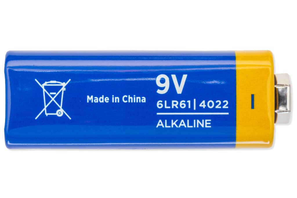 Industrial battery 9V