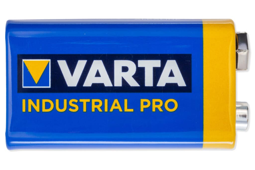 Industrial battery 9V