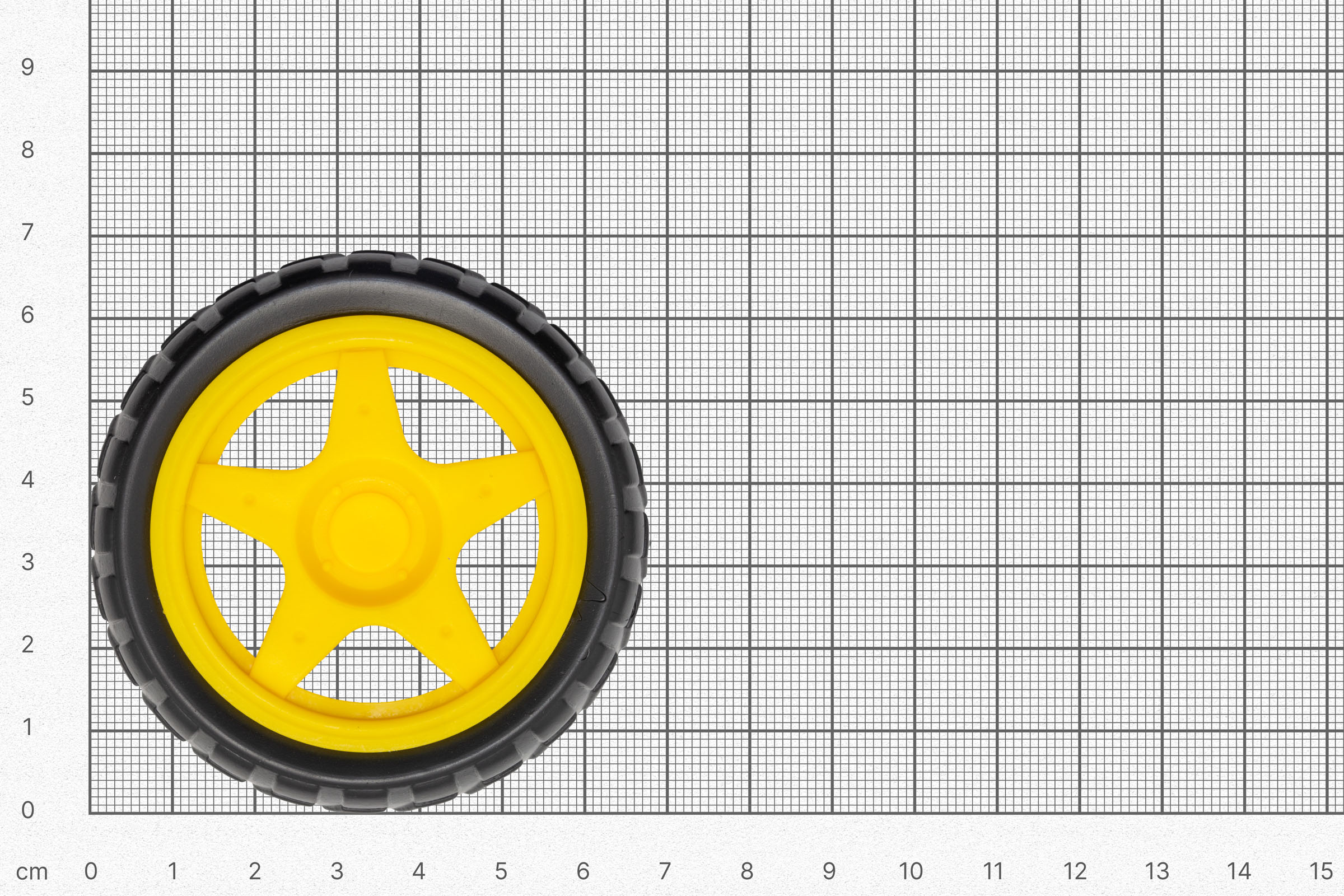 Wheel for robotic projects