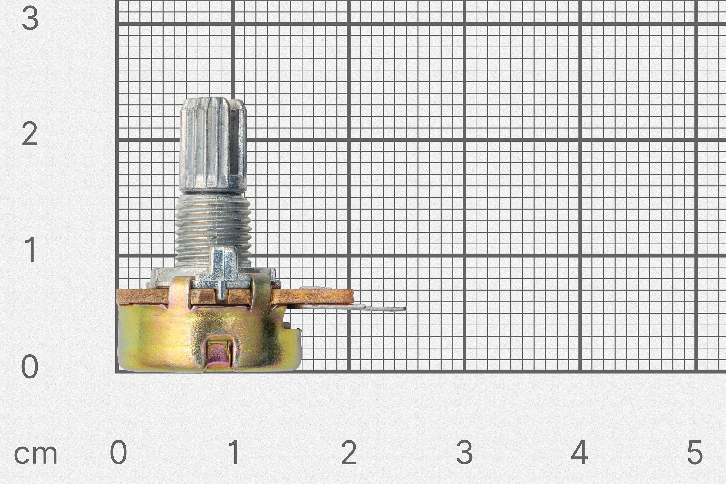 Potentiometer 1M THT-Components
