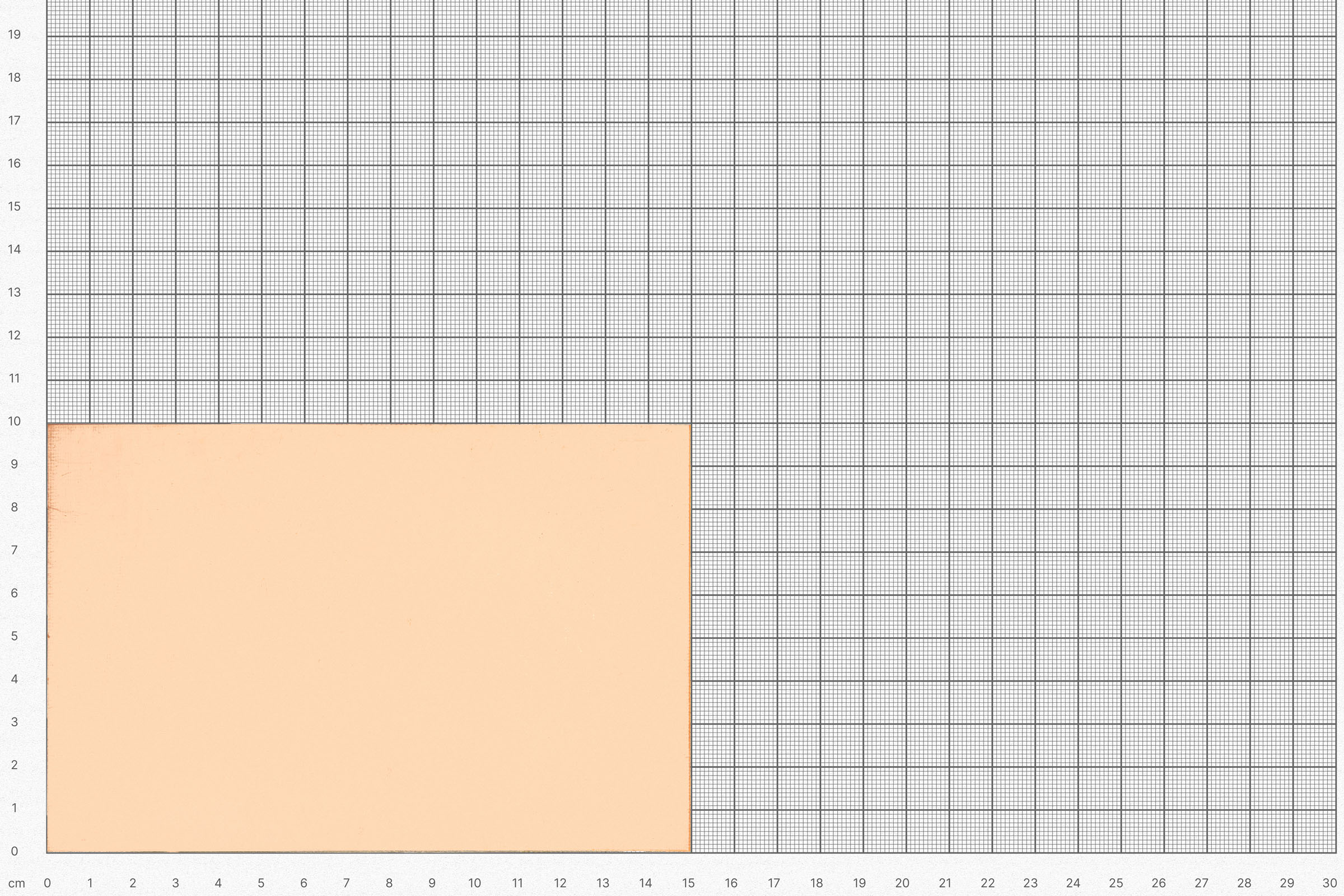 Bakrena pločica FR4, jednostrana, 150x100mm