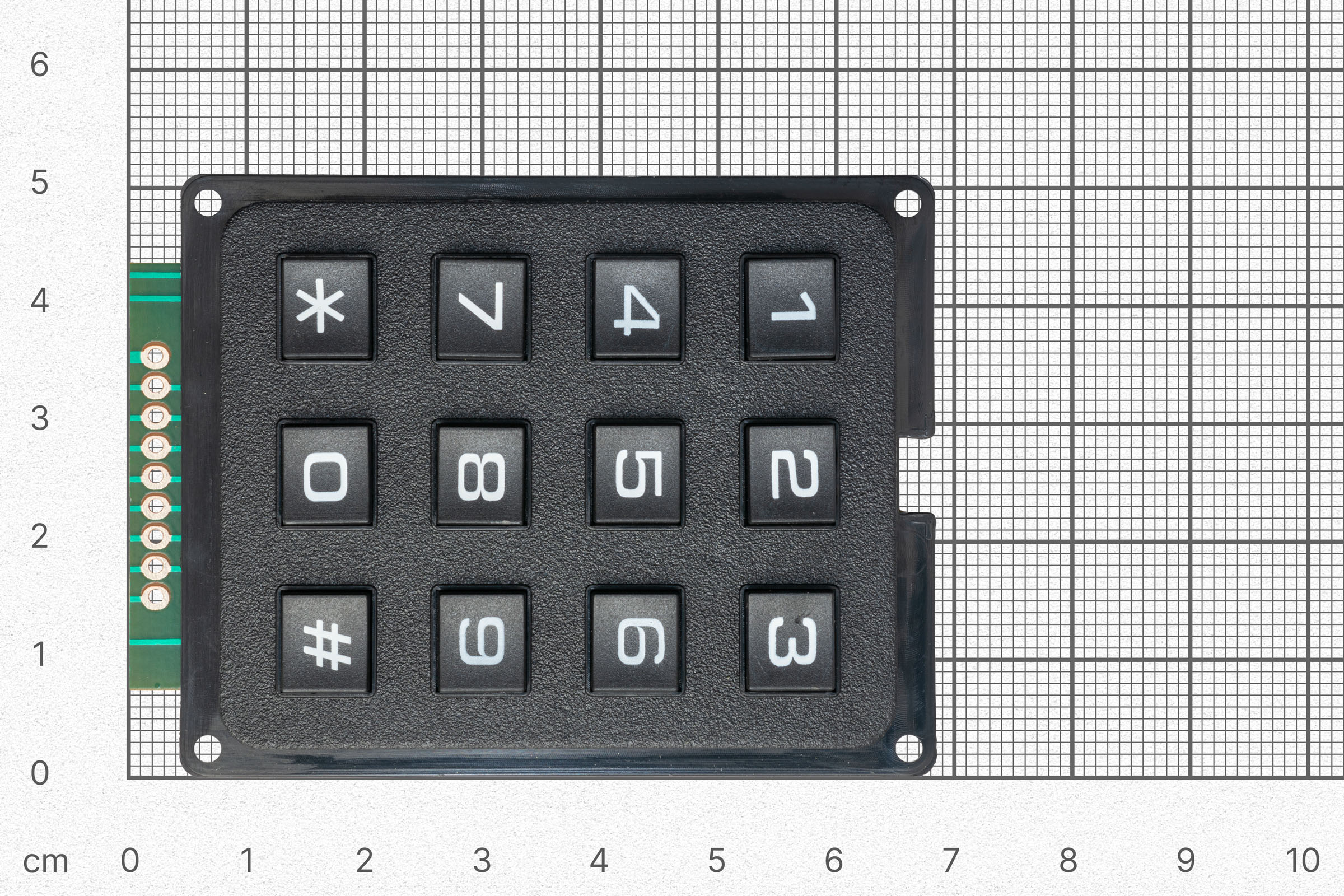 Matrix keyboard 3x4-Input devices