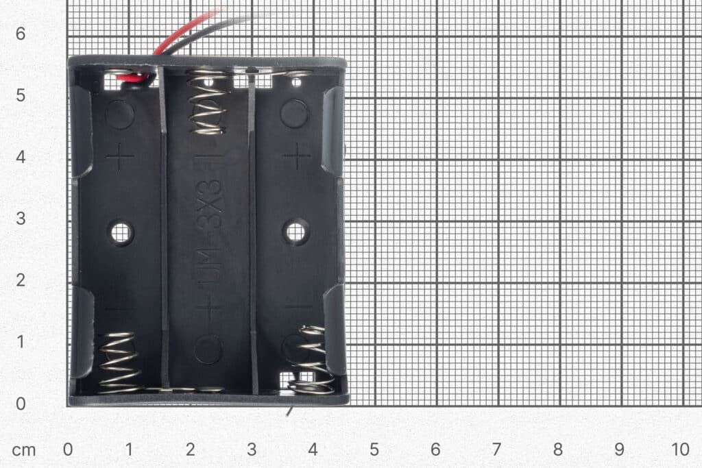 3xAA battery holder-Batteries