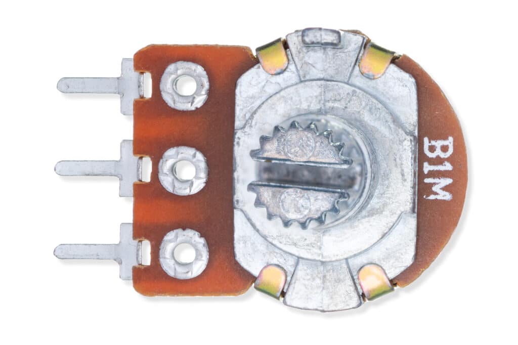 Potentiometer 1M THT-Components