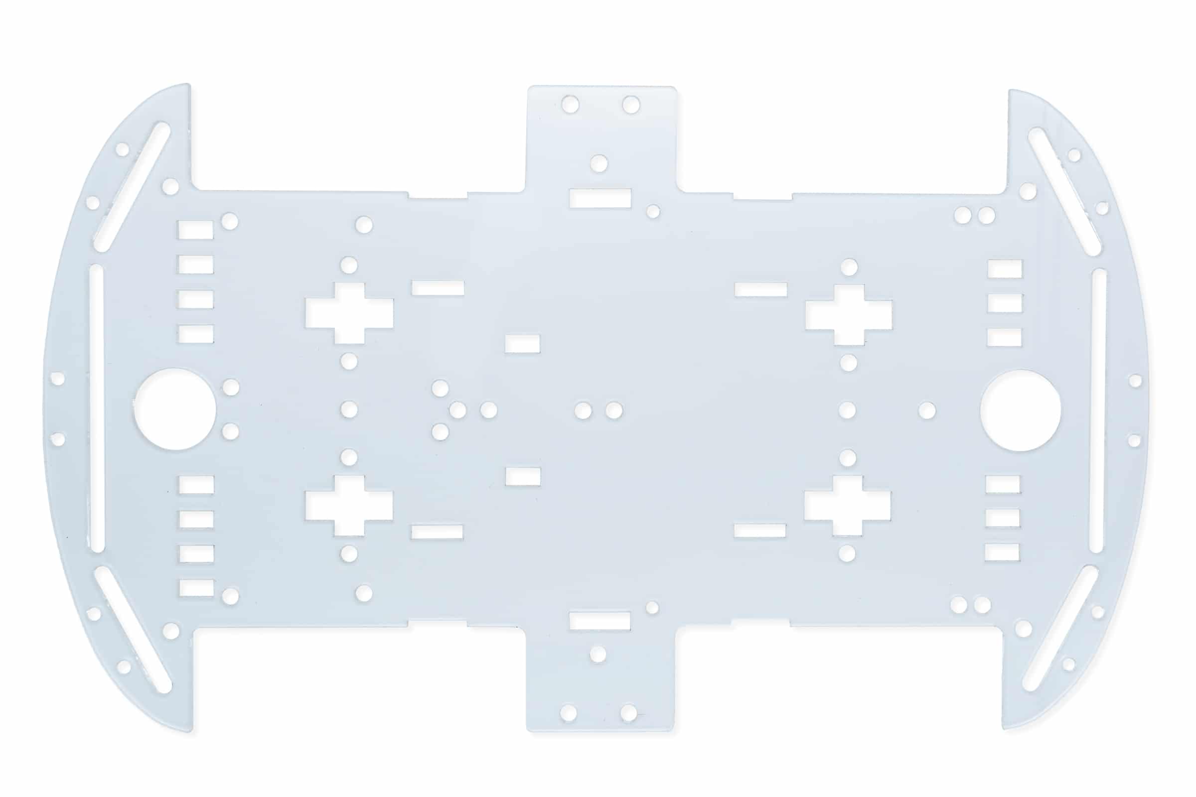 [UMIROVLJEN] Plastična platforma za 4 kotača za robotiku