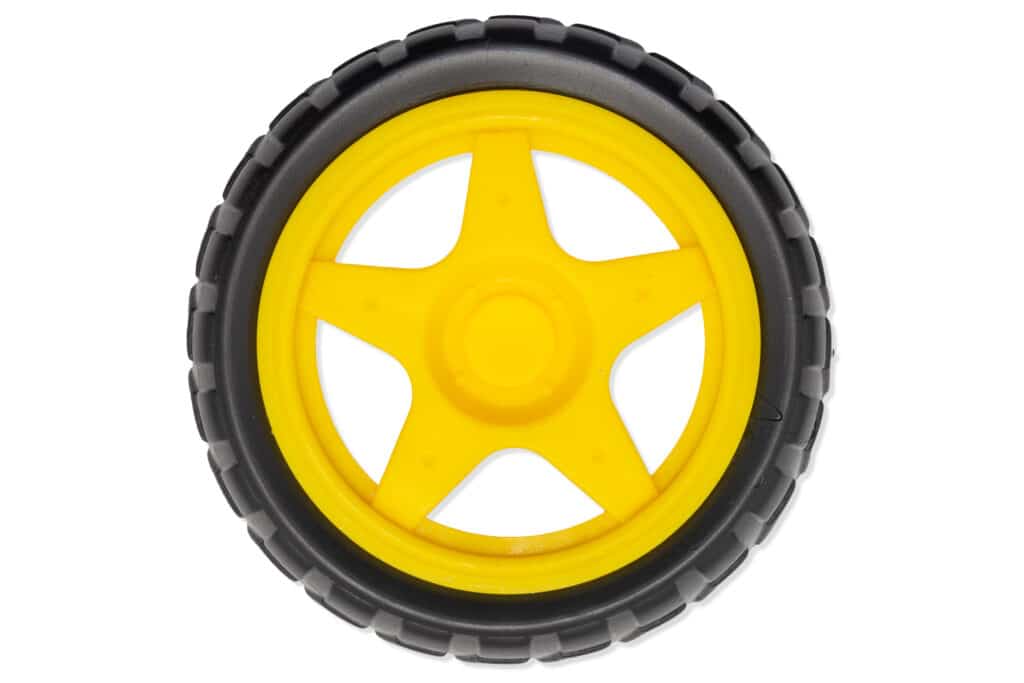Wheel for robotic projects